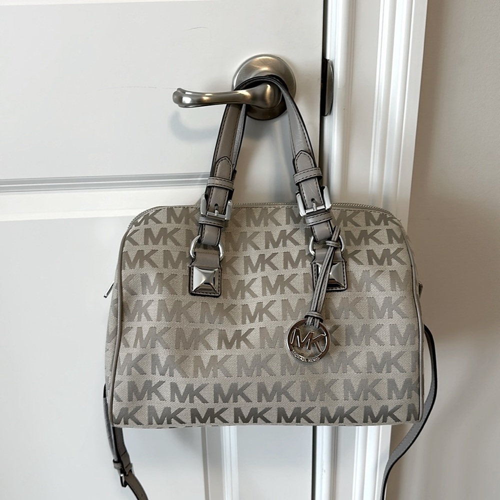 Michael Kors Monogrammed Crossbody / Satchel Bag